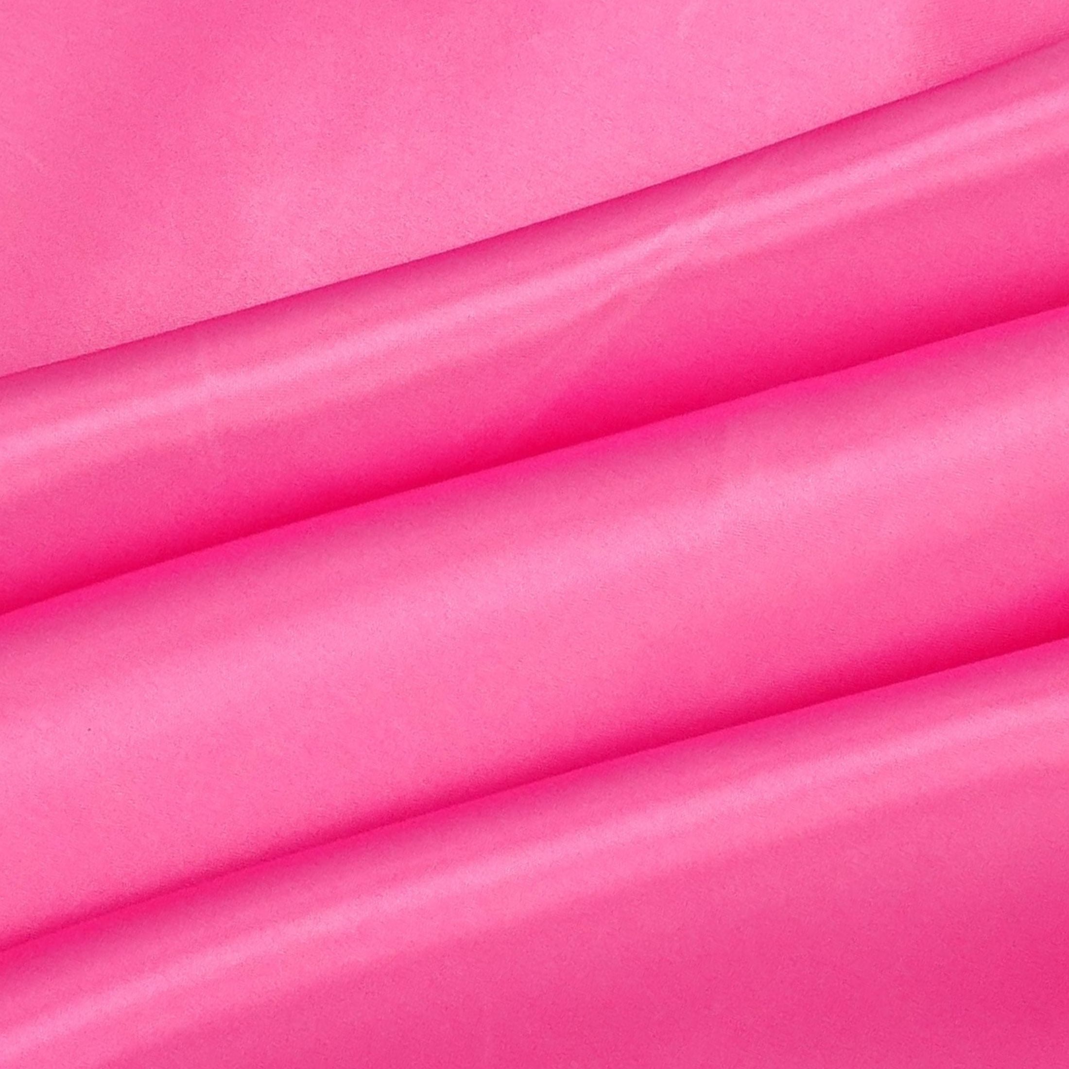 Shason Textile Special Occasion Costume Satin Fabric,Bright Pink