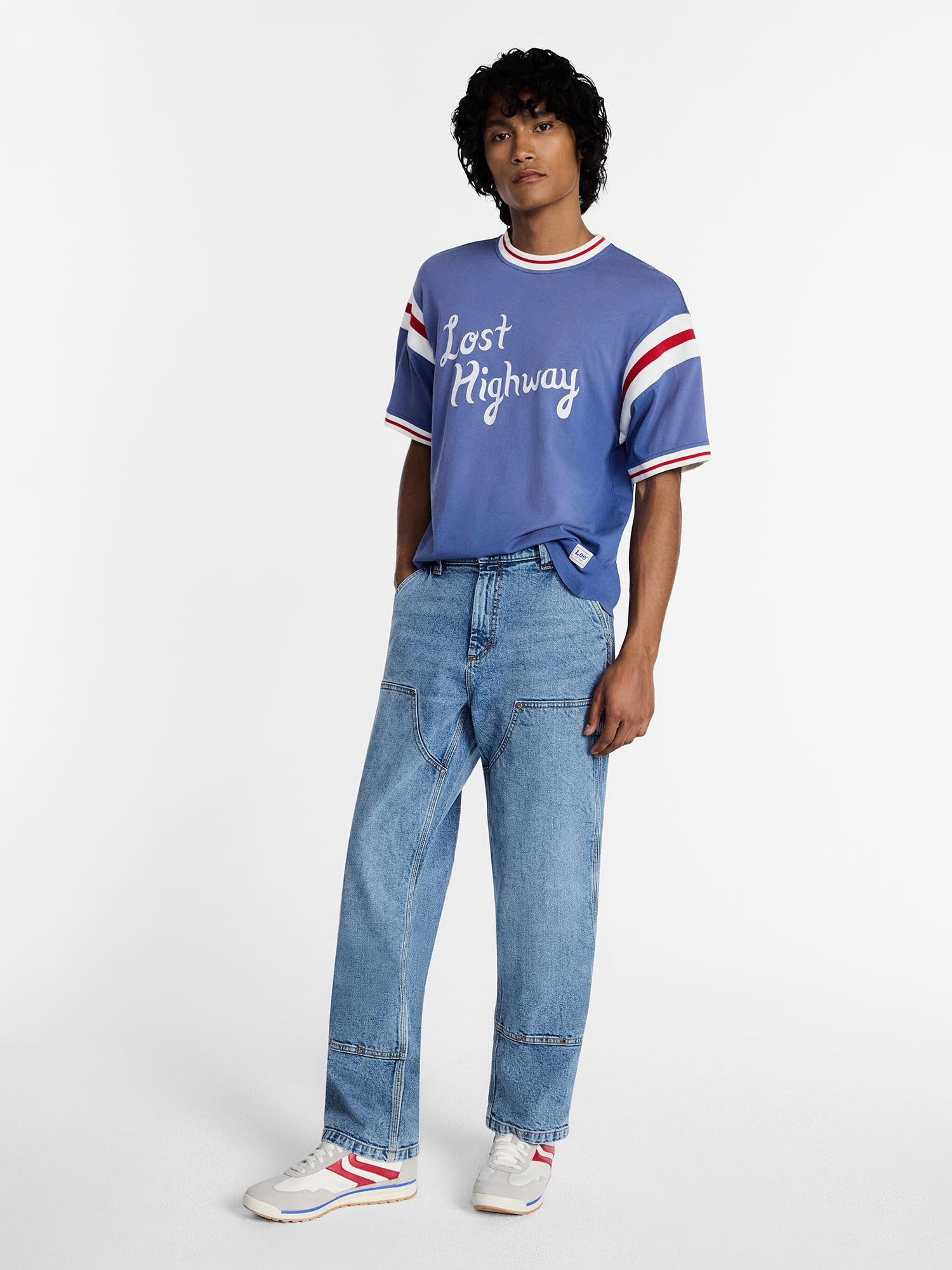 Kacey Lee Men's and Big Men's Lost Highway Graphic Tee, Sizes S-2XL