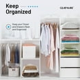 thumbnail image 3 of Clearware, 3 Gallon XL Storage Bags With Zipper seal, 16 x 18in - Reusable, BPA-Free, Clear - 12 pack, 3 of 5