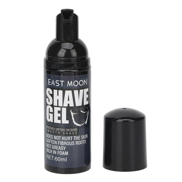 Beard Shave Cream Moisturizing Portable Gentle Soften Cleaning Hair Beard Conditioning Shave Cream 60ml