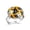 Multi 3, variant on Anchor Steering Wheels Pattern Stainless Steel Rings for Women, Open Adjustable Ring Promise Ring Jewelry Gifts
