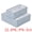 Light Blue, variant on Unique Bargains Collapsible Fabric Storage Bin for Closet Light Blue