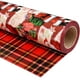 thumbnail image 1 of Papel de regalo Ulmasinn, 43 cm x 10 m, doble cara, Santa Plaid, 1 of 8