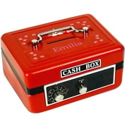 Personalized Pink Puppy Cash Box