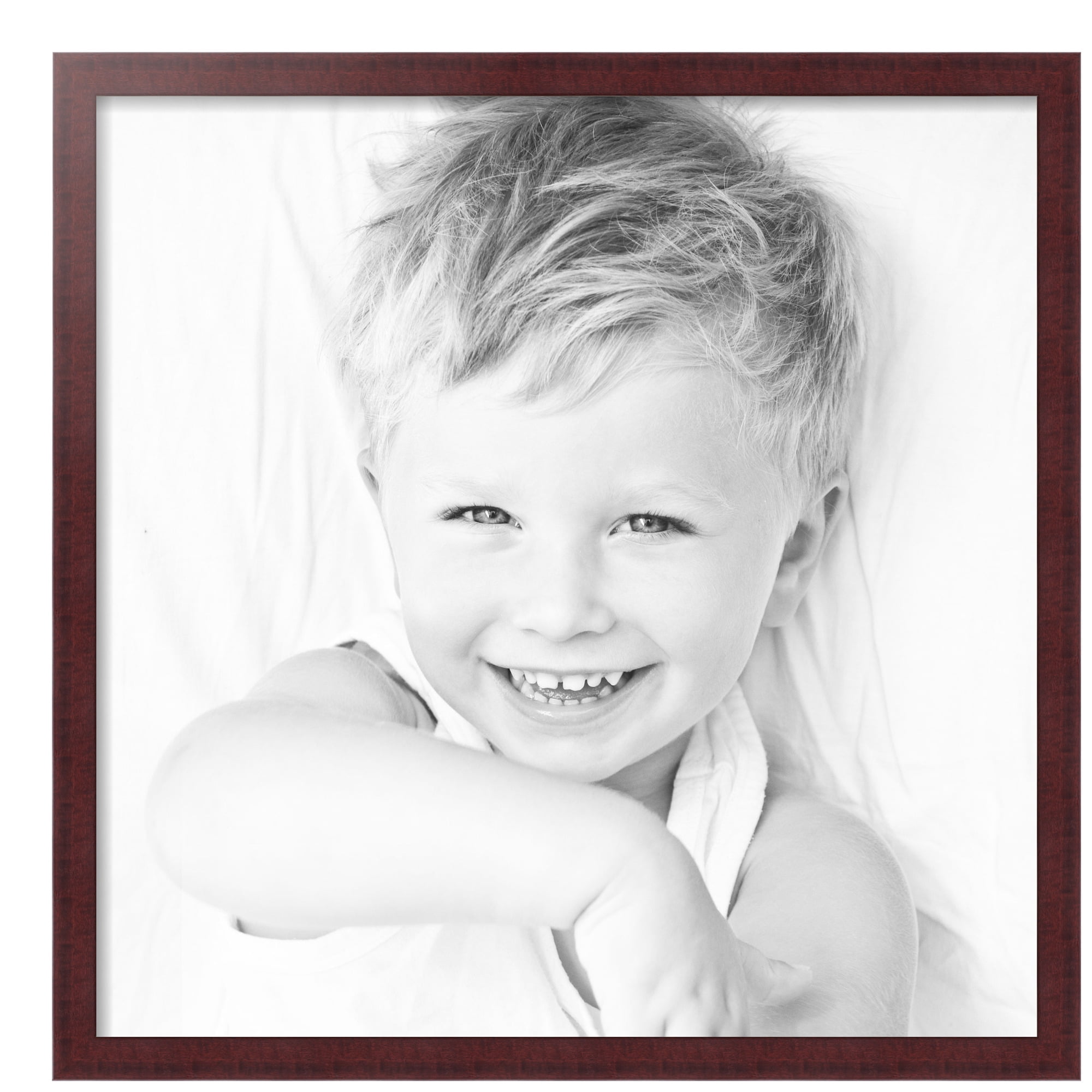 ArtToFrames 27" x 27" Cherry Picture Frame, 27x27 inch Red MDF Poster Frame (WOM-4643),  Pack