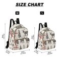 thumbnail image 2 of FORMRS Mini Backpack Purse for Women Quilted Travel Daypack Casual Shoulder Bag, Beige Deer, 2 of 7
