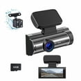 thumbnail image 2 of Dash Cam, 1080P Full Hd Dual Dash Cam Front and Inside,3.16 Lcd Display, 170°Wide Angle,Dash Camera for Carswith 32 Gb Card,Dash Cam Built-In G-Sensor,Night Vision,24H Parking Monitor, 2 of 6