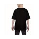 thumbnail image 3 of Camiseta gráfica de fútbol "Do the Griddy" para niño: algodón suave, manga corta, cuello redondo, negra con estampado blanco, estilo deportivo informal., 3 of 5