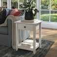 thumbnail image 5 of Grain Wood Furniture Greenport End Table - Brushed White, 5 of 9