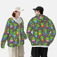 thumbnail image 3 of KLL Cactus In Pots Print Men's Women’s UPF 50+ Sun Protection Outdoor Hoodie Jacket Long Sleeve Fishing Hiking Performance Shirt-X-Large, 3 of 6