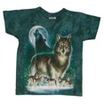 thumbnail image 1 of Wolf Moon Tie Dye Youth T-Shirt, 1 of 1