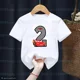 thumbnail image 3 of Camiseta de algodón para niños y niñas, divertida camiseta con estampado de números de cumpleaños de coche, ropa para niños de 1 a 9 años, regalo de cumpleaños, camiseta linda para niños, 3 of 5