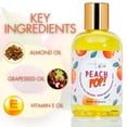 thumbnail image 4 of Peach Pop Kids Natural Body Oil - 4 oz by LatherGreen, 4 of 11