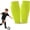 Green, variant on Soccer Shin Guards for Youth, Honeycomb Protective Pads with Lightweight Design