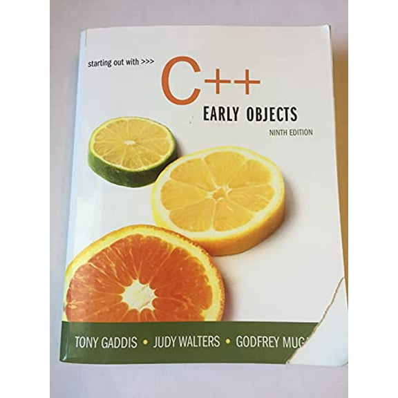 Pre-Owned Starting Out with C : Early Objects (Paperback) 0134400240 9780134400242