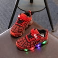 thumbnail image 2 of Zapatos informales de verano de dibujos animados de Disney para niños, zapatos deportivos para niños, zapatos con luz led, zapatos de red para niñas, 21 plantillas de 13,5 cm Gao Jinjia LED, 2 of 2