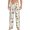 White, variant on Donut Sloth Men's Straight Lounge Pajama Pants: The Ultimate in Comfortable Sleepwear