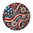 thumbnail image 2 of 4th of July Decorations Independence Day Decoration 2D Outdoor Home Circular Decoration Pendant Wall Decoration Pendant,Great Gifts for Less,Fmlxio, 2 of 8
