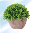 thumbnail image 4 of HONMEET Artificial Potted Plant Green Decorative Faux Plant Pot for Home and Office Decoration Use, 4 of 5