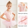 thumbnail image 4 of Lovzfmll Ballet Performance Costume, Girls One-Piece Leotard Pull-On Soft Comfy Breathable Recital Party Tutu Outfit for 4-5 Years, 4 of 9