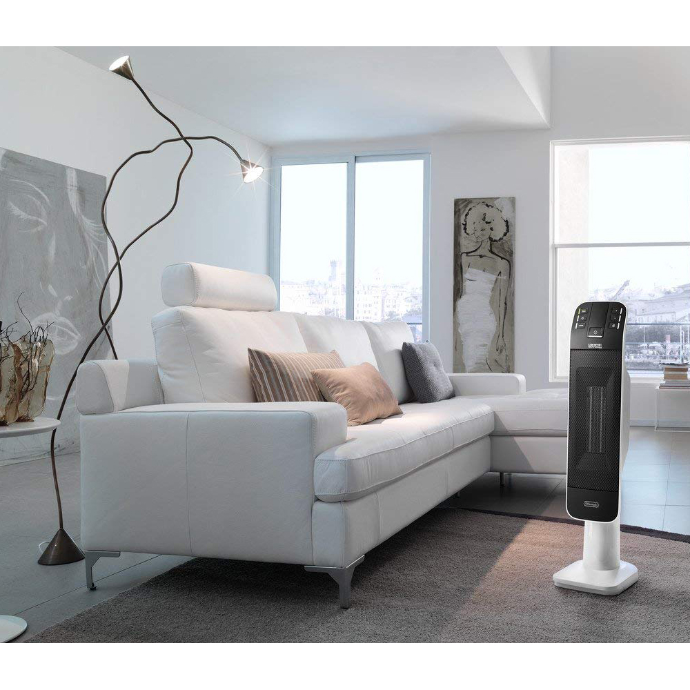 DeLonghi HFX66V15C Tower Ceramic Heater, Gray - Walmart.com