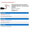 thumbnail image 2 of Output Shaft Speed Sensor Connector - Compatible with 1993 - 1998 Jeep Grand Cherokee 1994 1995 1996 1997, 2 of 2