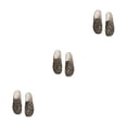 thumbnail image 3 of Qarigey Zuecos de mujer cómodos y favorecedores de 2 piezas para diario en casa, zuecos y pantuflas para mujer, zapatos de lona, leopardo 40 1 Type1 NO1, 3 of 6