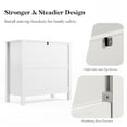 thumbnail image 6 of FOROUTIA 3 Drawer Dresser Wood Cabinet,Dresser for Bedroom, Morden Chest of Drawers for Living Room, 6 of 7