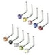 thumbnail image 3 of 10pcs Chic Ronda 1.5mm-3mm CZ Anillo de acero inoxidable de cristal en Sunnimix aros de cabeza, 3 of 6