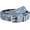 Blue, variant on Unisex Y2K Gothic HipHop Belt, Double Row Metal Pin & Hollowed Star Buckle, 41''x1.3'' Waistband For Men Women Jeans.