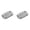 Silver, variant on 1-4PC Silver and Gold Stainless Steel Square Tray Fruit Trays Storage Tray Dish Plate Cosmetics Jewelry Decorative Organizer Serving Tray Trinket Tray for Cake Barbecue Snack Home Party Outdoors