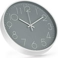 thumbnail image 3 of OCEST 12 Inch Wall Clock, Silient Non Ticking Modern Wall Clock, Battery Operated Classic Wall Clock for Living Room Bedroom Kitchen Office Classroom School, 3 of 7