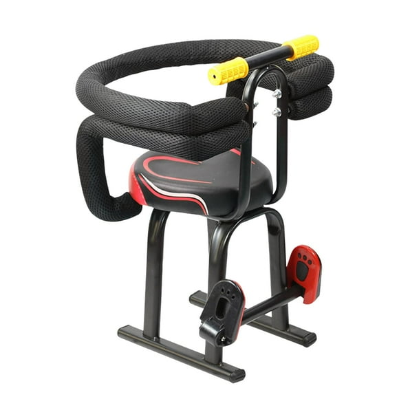 Asiento de bicicleta,asiento de bicicleta montaje frontal bebé niño asientos de bicicleta,Portabicicletas para adultos montado en la parte delantera para niños pequeños,Asientos de