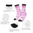 thumbnail image 3 of Honeii Best Mom ever Print Children's Colorful Socks,Unisex Kids and Toddlers' Cushioned Sock,Kids Athletic Crew Socks,for Everyday Wear and Sports, 3 of 5