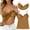 Light Brown -AP19, variant on Tank Top with Built in Bra for Women Spaghetti Strap v Neck Camisole Tops Workout Summer Cami Undershirt Light Brown L