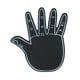 thumbnail image 3 of Guantes gigantes de espuma EVA para manos, dedos de espuma gigantes, divertidos y cómodos para animadoras. negro, 3 of 9