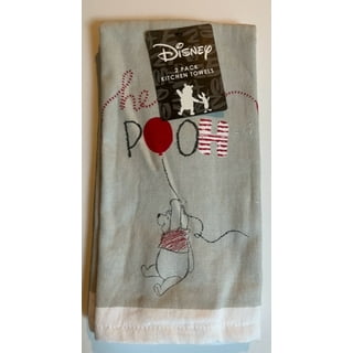 Disney Kitchen | Disney Winnie The Pooh Kitchen Towels 2 Pack | Color: Gray/Red | Size: Os | Dobbysclothes's Closet