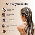 thumbnail image 2 of Moisturizing Shampoo for Frizzy Hair Care - Maple Holistics Silk18 Sulfate Free Shampoo for Dry Hair with Keratin and Silk Amino Acids - Curly Hair Shampoo for Color Treated Hair 16 fl oz, 2 of 7