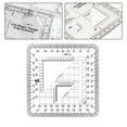 thumbnail image 4 of yaaqii 1pcs Grid protractor coordinate scale map land navigation topographic map scale, 4 of 9
