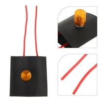 KALLORY  Dimmer Switches for LED Lights Mounted Dimmable Brightness Black