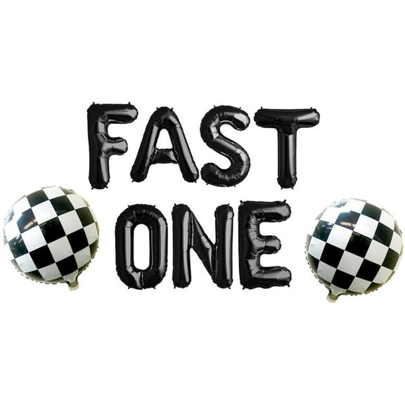 Fast One Balloons Race Car Balloon KKS1 Party Decorations Transportation Theme 1st Birthday Party Decorations