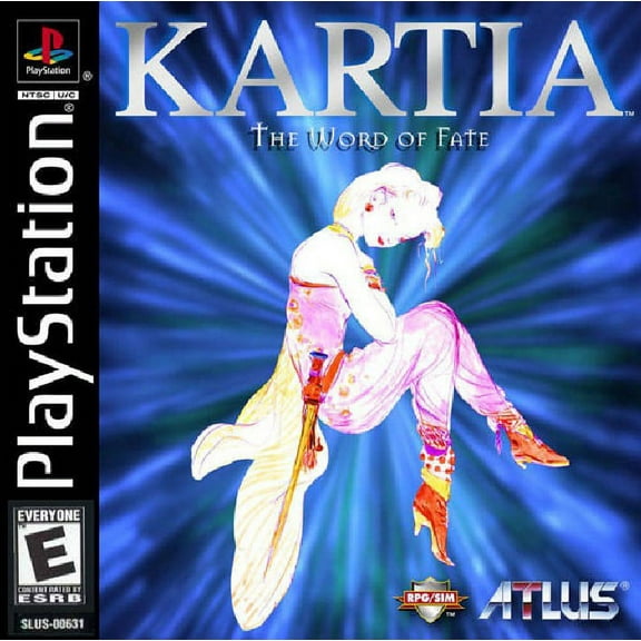 Restored Kartia: The Word of Fate (Sony PlayStation 1, 1998) RPG Game (Refurbished)