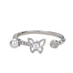 thumbnail image 1 of Anillo delicado con perla hueca Anillo para mujer Anillo de moda para mujer Anillo con personalidad Anillos para mujer, 1 of 7