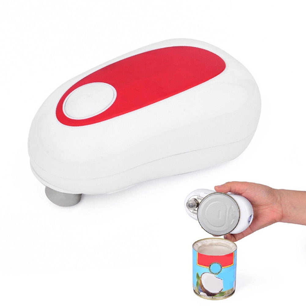 Electric Can Opener Portable Battery Powered Automatic