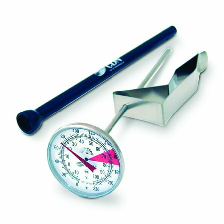 CDN ProAccurate Insta-Read Frothing Thermometer Espresso/Latte/Coffee Milk (Best Thermometer For Frothing Milk)
