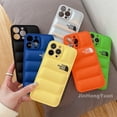 thumbnail image 2 of Chamarra De Pluma Diseño Funda Blanda Protectora Para iPhone 7 8 plus X XR XS 11 12 13 Pro Max, 2 of 4
