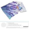 thumbnail image 3 of 2 Pack Hand Towels for Bath, Lavender Butterfly Decorative Towels Highly Absorbent Soft Towels for Bathroom Beach Kitchen Spa Gym Face Towel 14x28 Inch, 3 of 14
