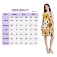 thumbnail image 4 of FORMRS Summer Dress for Women Loose U Neck Sleeveless Midi Beach Sundresses with Pockets, Yellow Flowers, 4 of 8