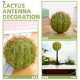 thumbnail image 3 of Minkissy 3Pcs Auto Mirror Dangler Green Foam Ball Antenna Topper Fun Durable Car Accessory for Vehicles, 3 of 7