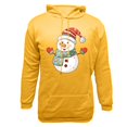 thumbnail image 4 of GuangCheng Mens Christmas,Snowman Printed,Hooded,Sweatshirts,Drawstring,Drop Shoulder,Thick,Warm Coats,Long Sleeve,Pullover,Hoodies, 4 of 5